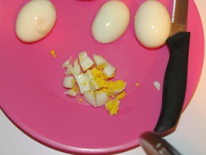 Dicing Eggs: Step 2